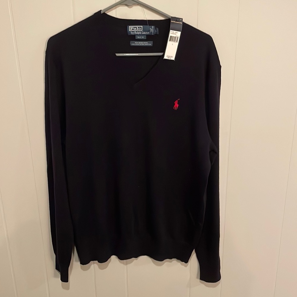 Brand New Ralph Lauren 100% Merino Wool Sweater
